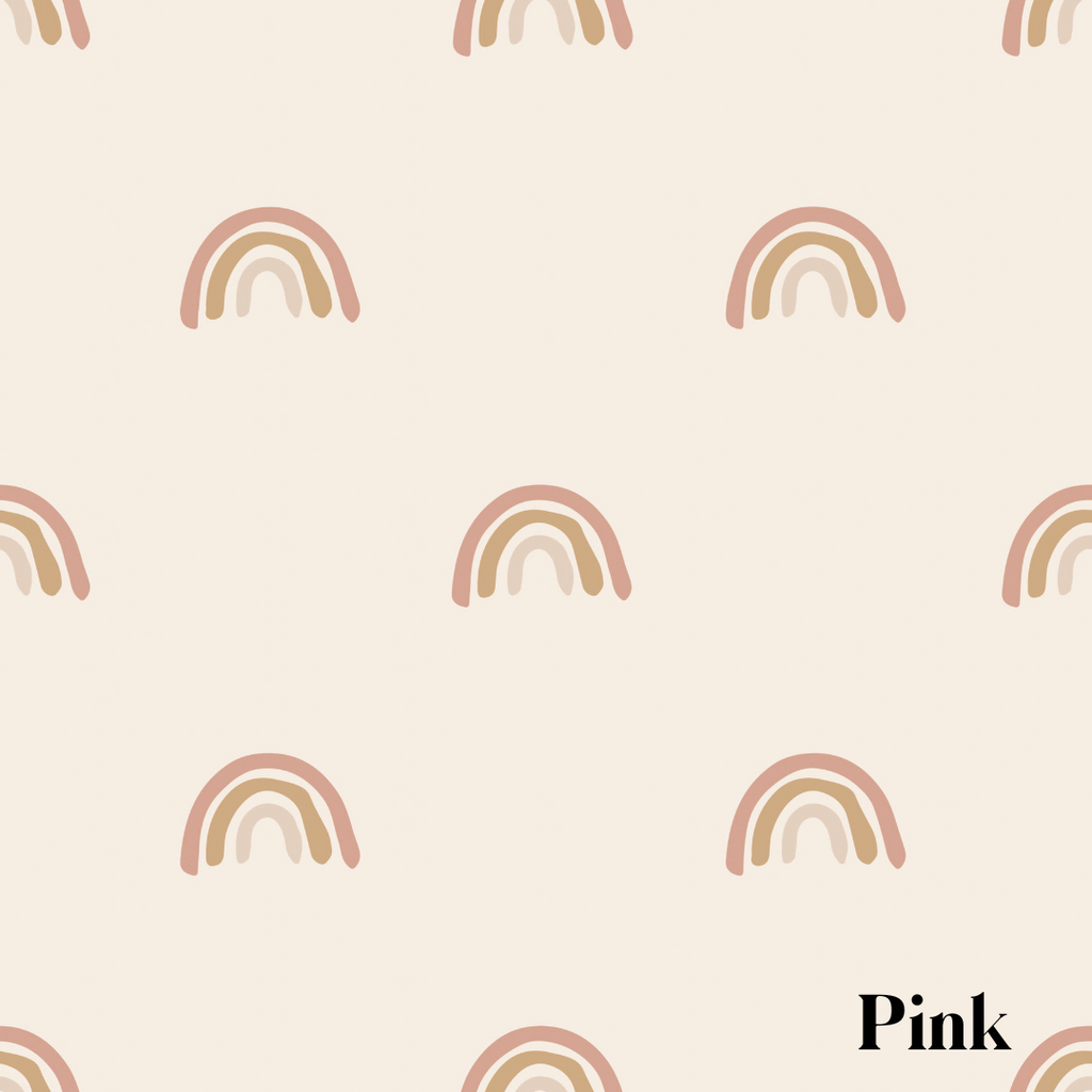 Parker Removable Wallpaper by Erika Senneff - Beige & Pink