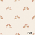 Parker Removable Wallpaper by Erika Senneff - Beige & Pink