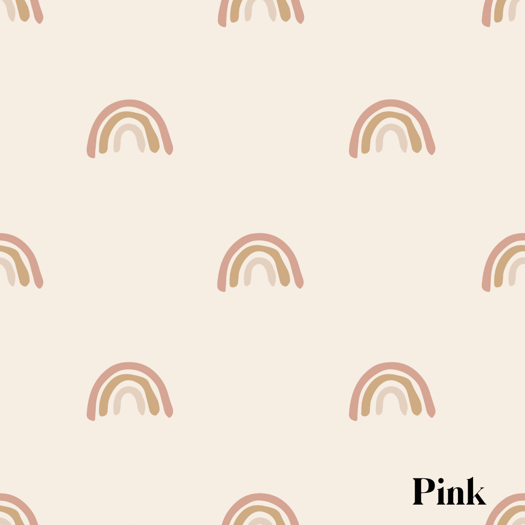 Parker Removable Wallpaper by Erika Senneff - Beige & Pink