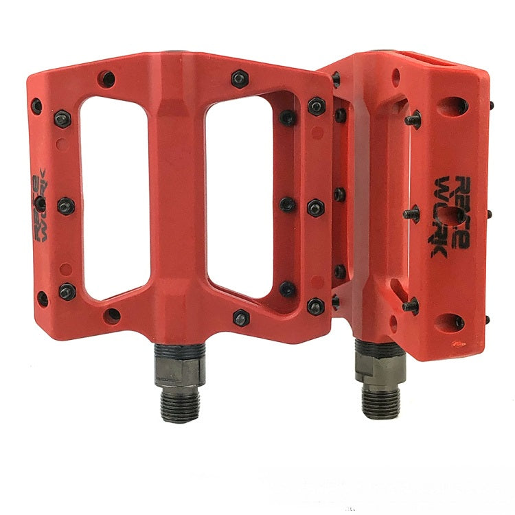 Ultralight Nylon Mountain Bike Flat Pedals with 3 Sealed Bearings