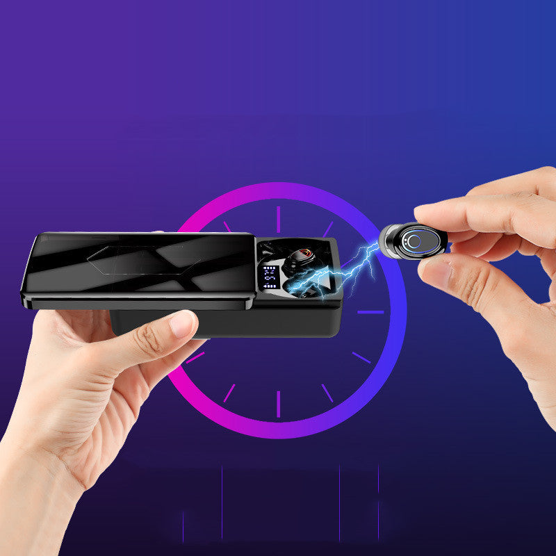 Wireless Bluetooth 5.1 Earbuds with Charging Case & LED Display
