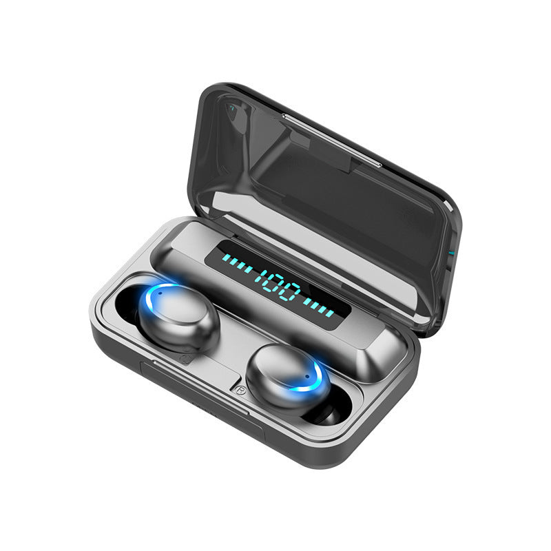 TWS Bluetooth 5.0 Earbuds with 2200mAh Charging Case & LED Display