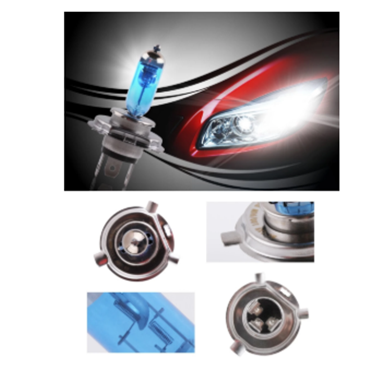 H7 Xenon Halogen Headlight Bulbs - Ultra Bright White 12V 2 Pcs