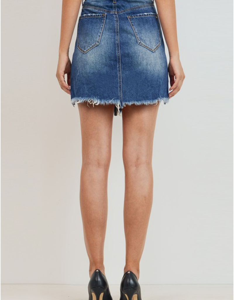 Classic 100% Cotton Button Down Midi Skirt for Versatile Style