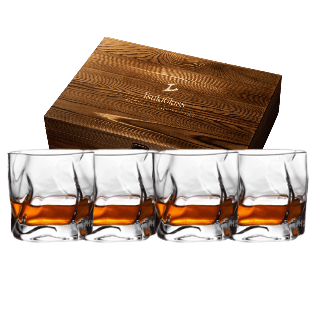 Modern Whisky & Cocktail Smoker Kit with Torch and Wood Chips