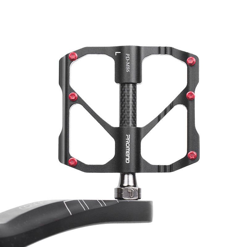Titanium Carbon Fiber MTB Road Bike Pedals - Industrial Platform