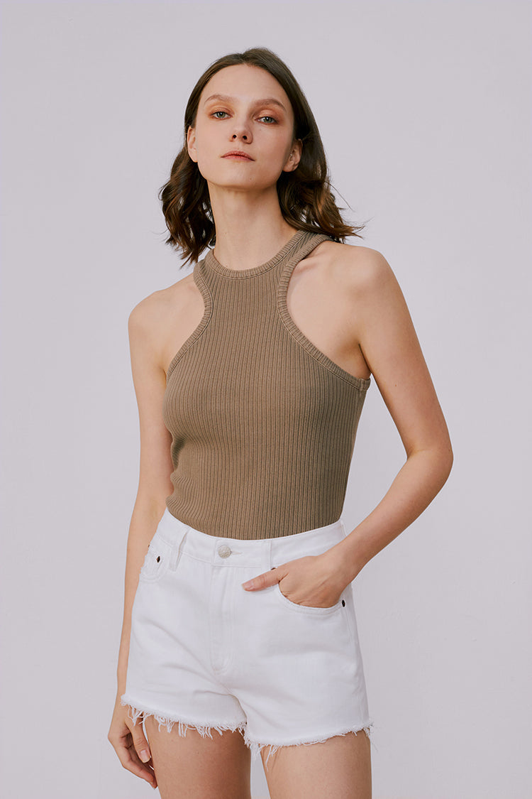 Vintage Cut Off Shorts in Love Me Now, High-Rise Denim