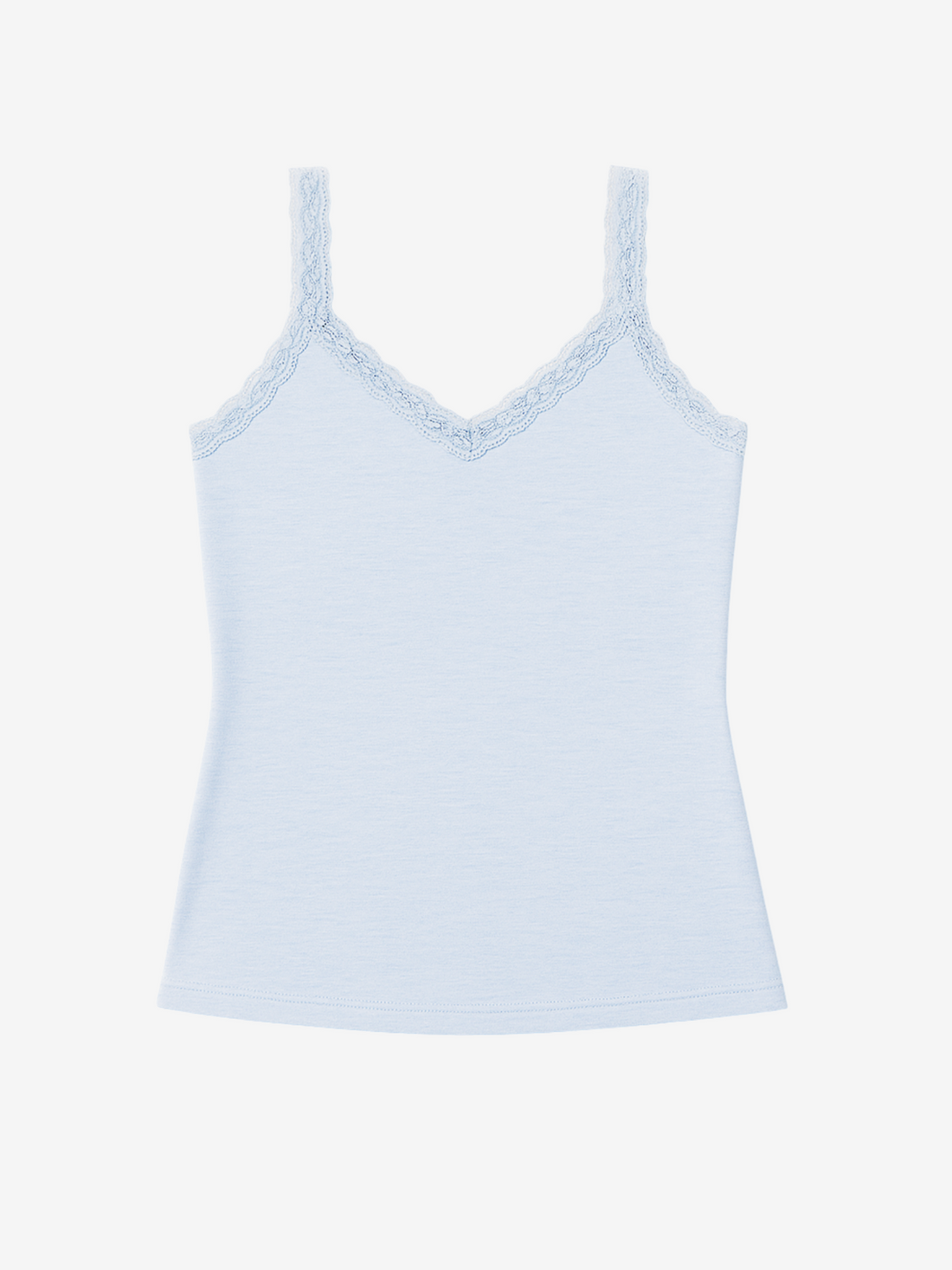 Ginger Lace Trim Cami with Moisture-Wicking Fabric