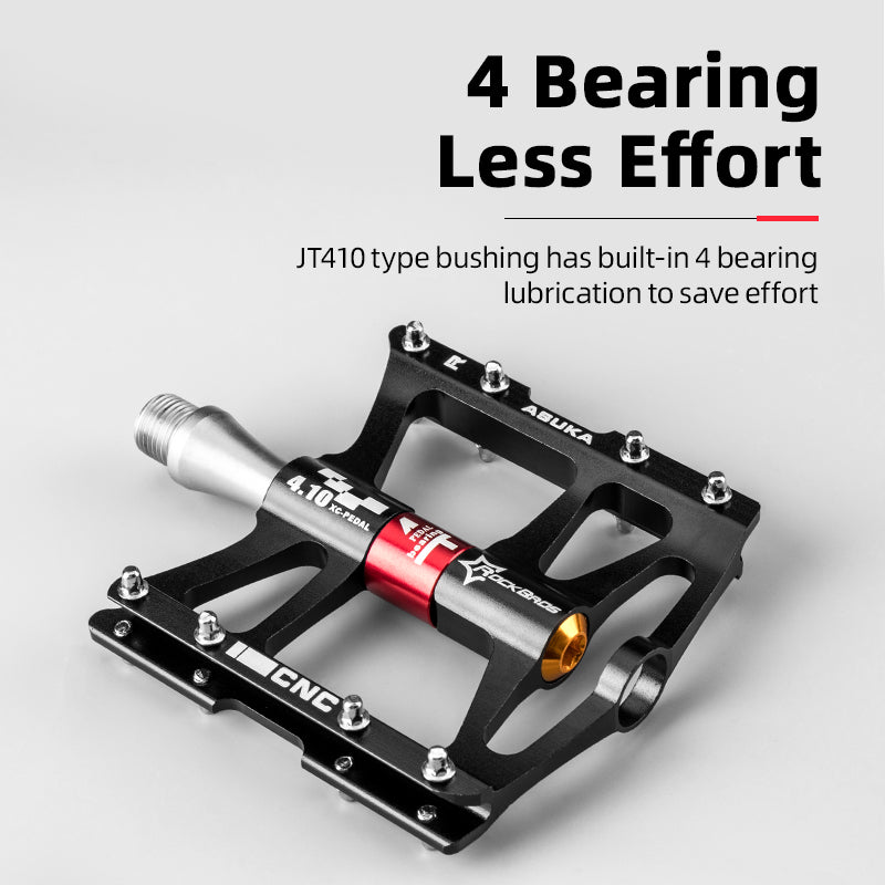 Quick Release Mountain Bike Pedals, Widened Non-Slip Flat Platform