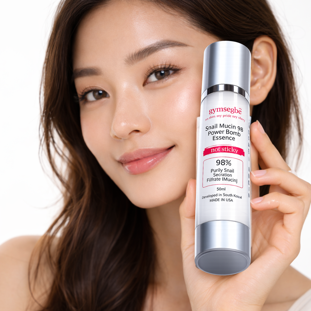 Anti-Aging Korean Glow Serum & Toner Set for Radiant Glass Skin