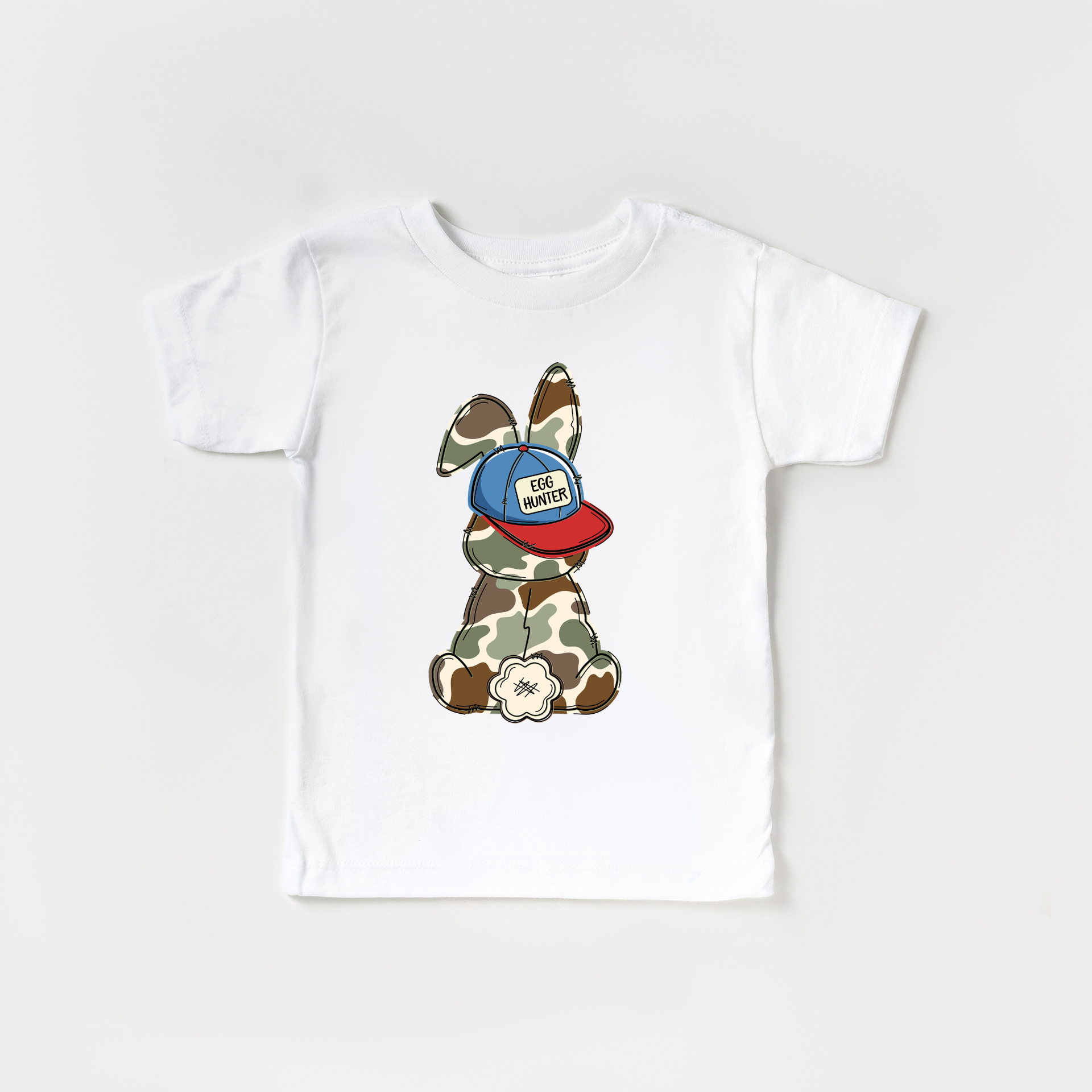 Camo Egg Hunter Bunny