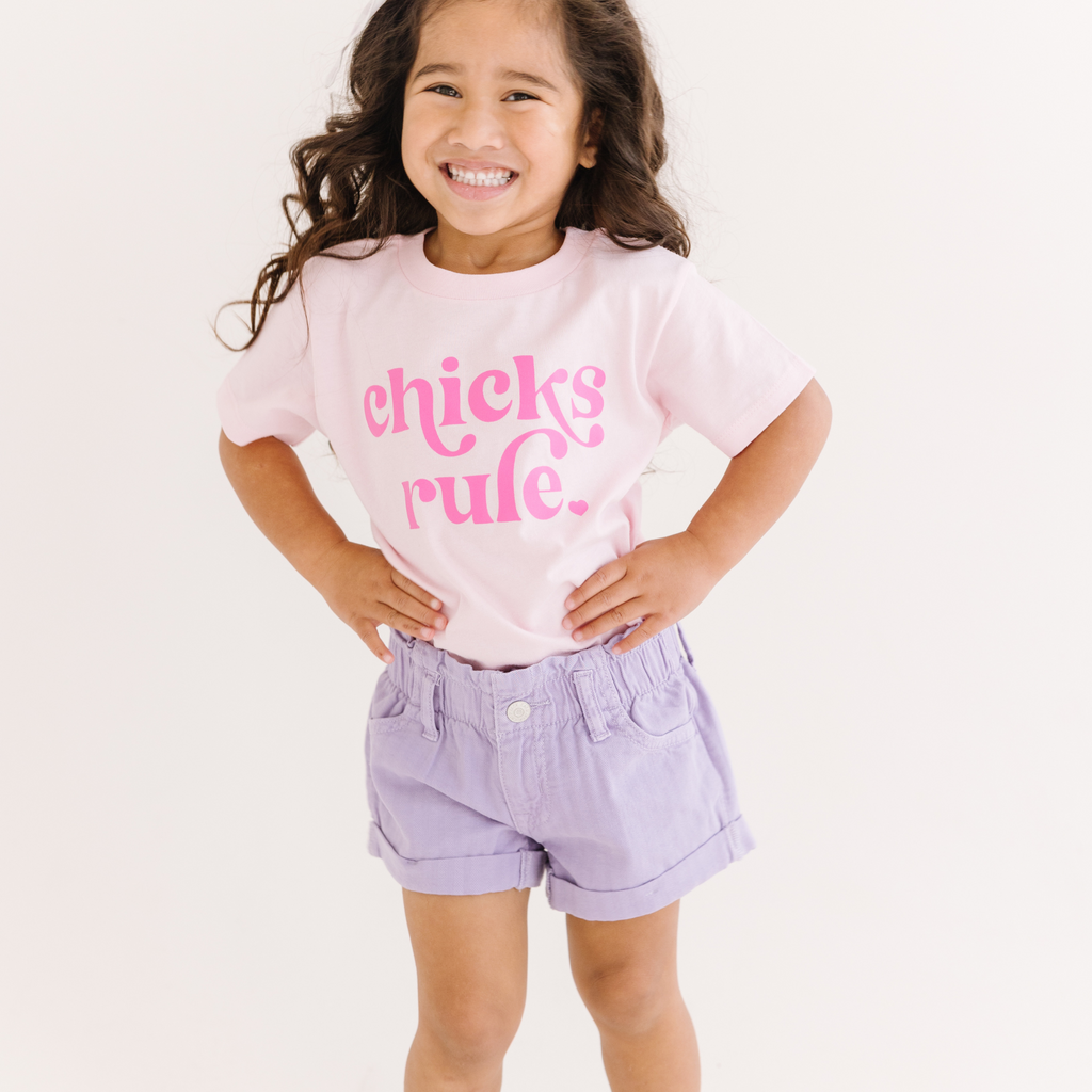 Chicks Rule Easter Shirt