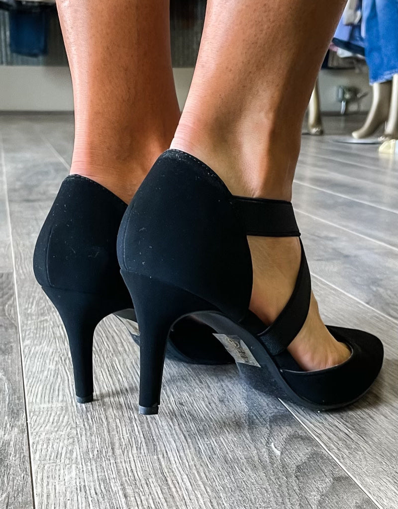 Missy Heel in Black - Classic Stiletto High Heels for Women