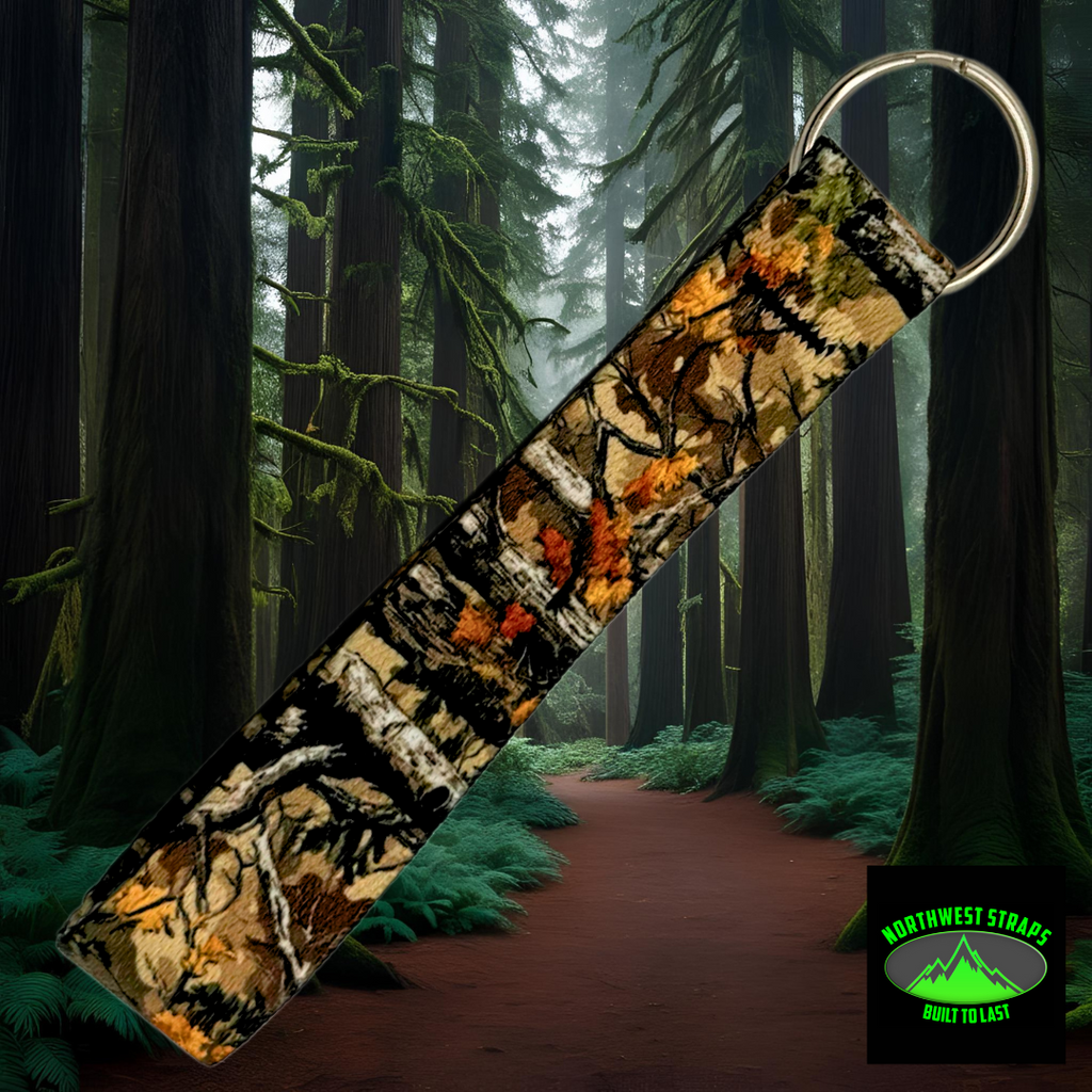 Camo Key Fob, Perfect for keys, backpack or purse.