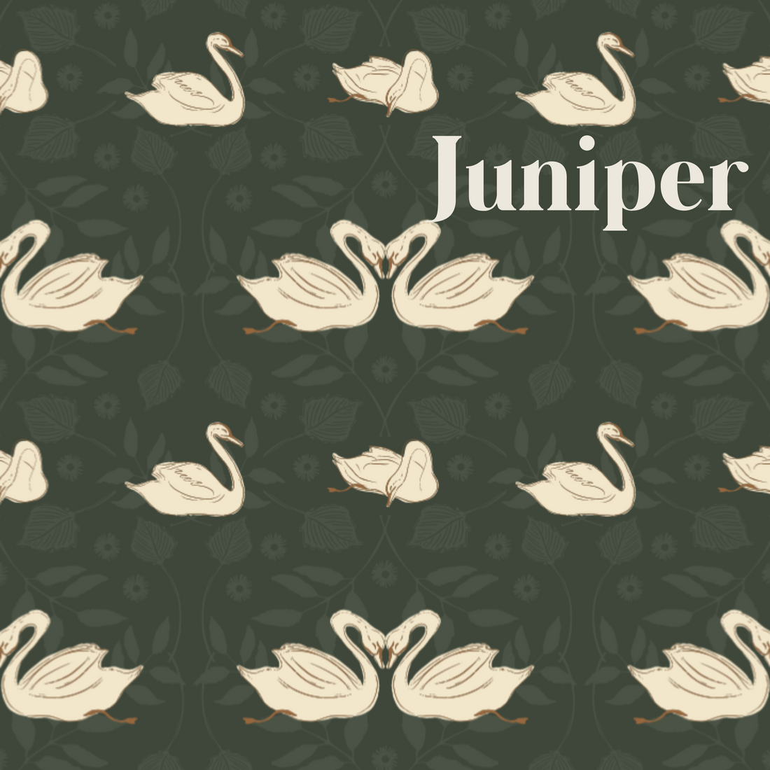 Sevan Botanical Animal Print Wallpaper in Green, White & Tan