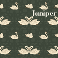 Sevan Botanical Animal Print Wallpaper in Green, White & Tan