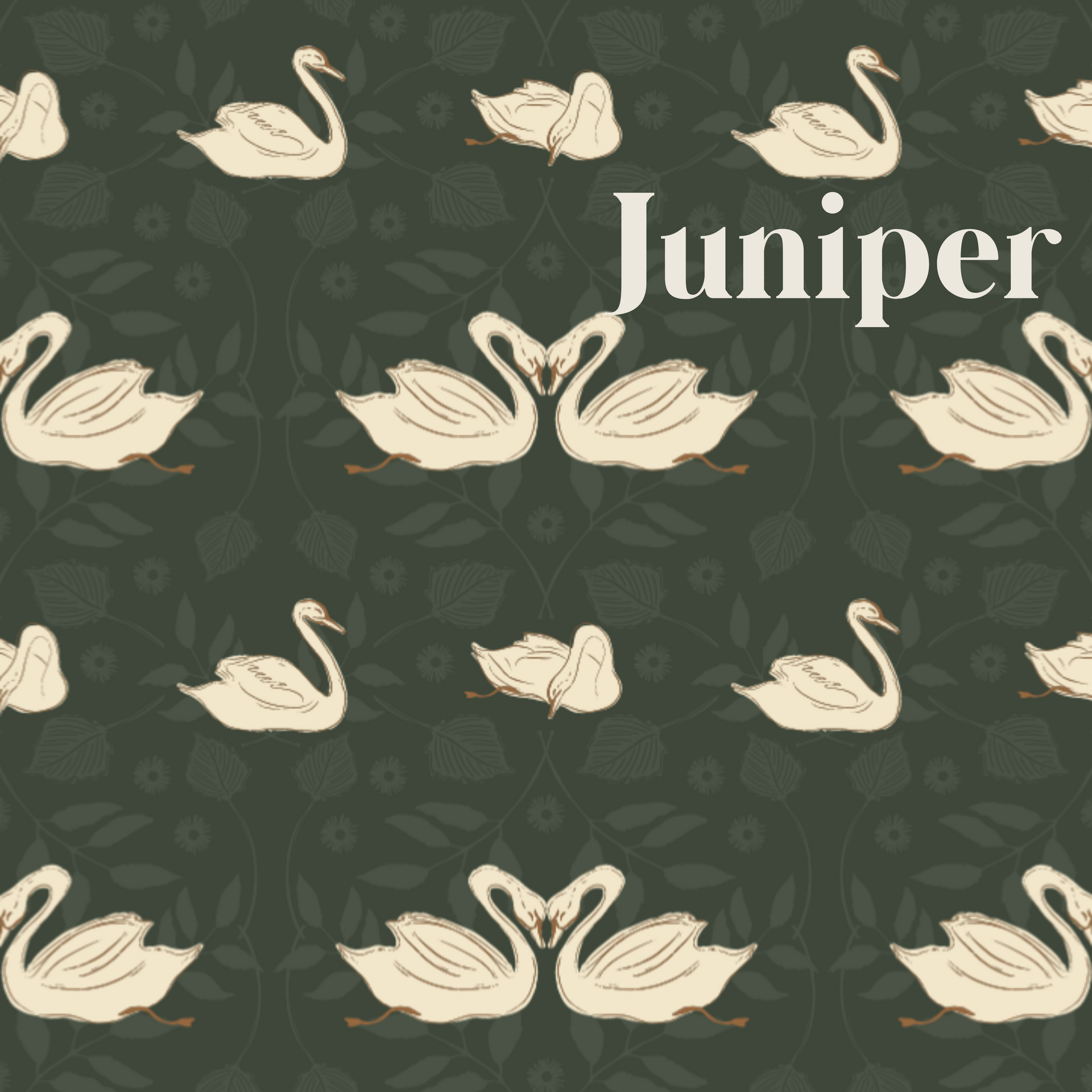 Sevan Botanical Animal Print Wallpaper in Green, White & Tan