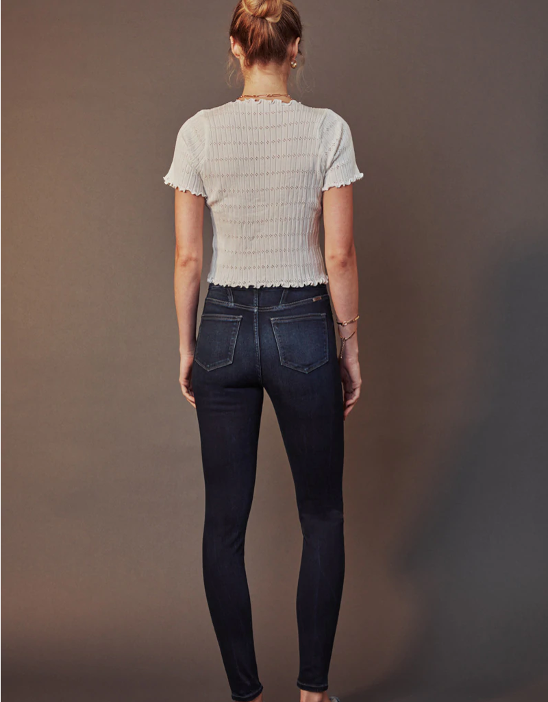 High Rise Super Skinny Jeans with Classic 5-Pocket Design