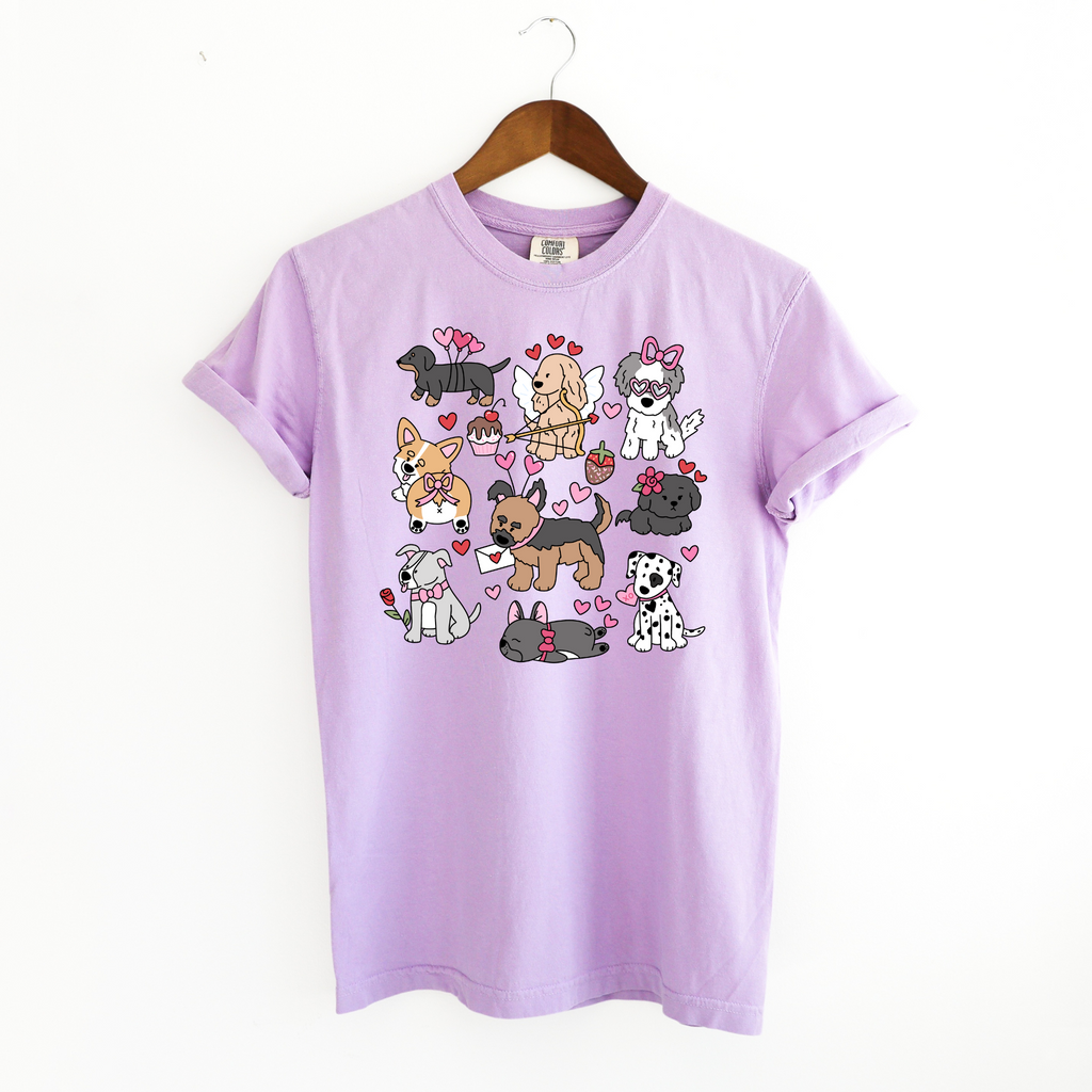 Puppy Love Oversized Adult Tee