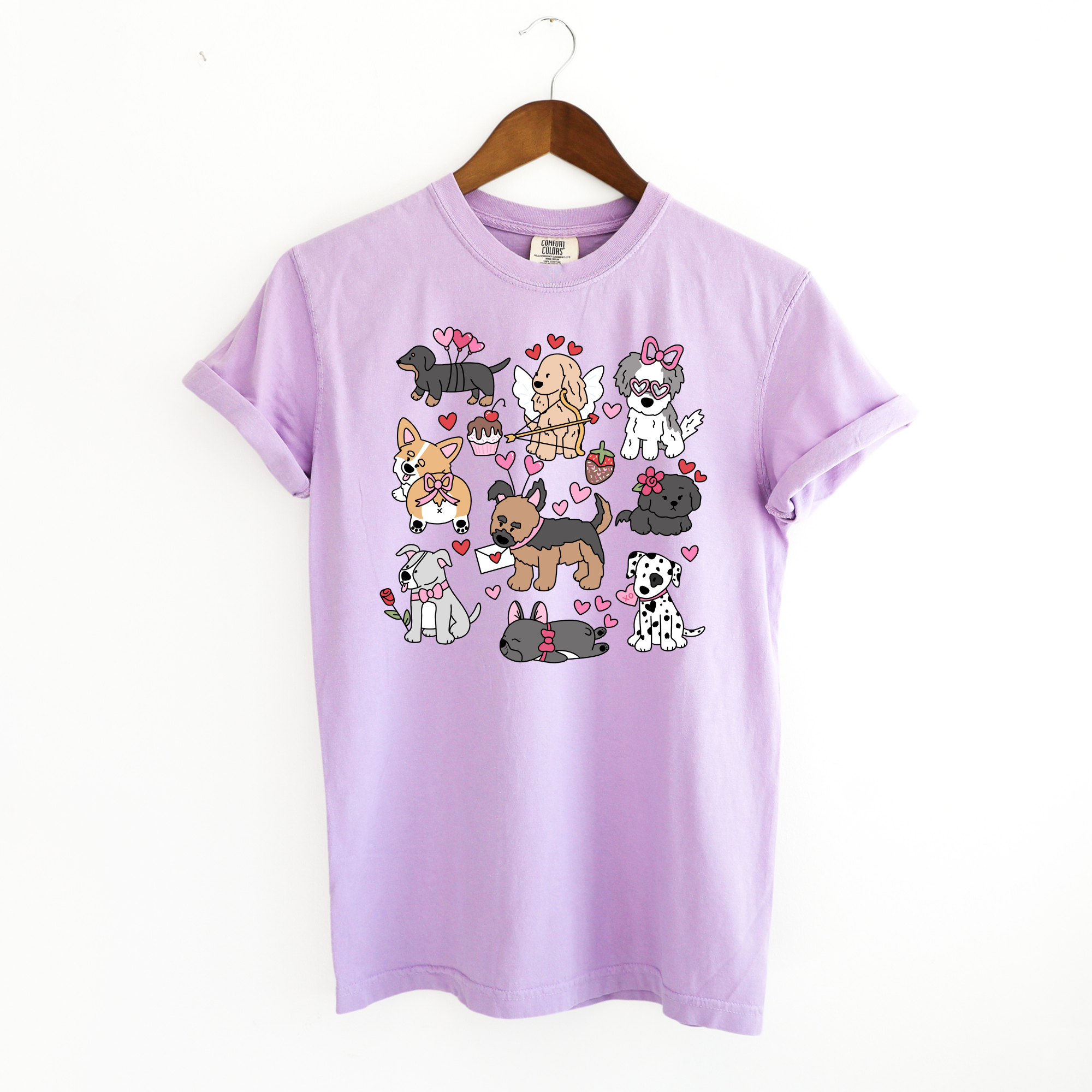 Puppy Love Oversized Adult Tee