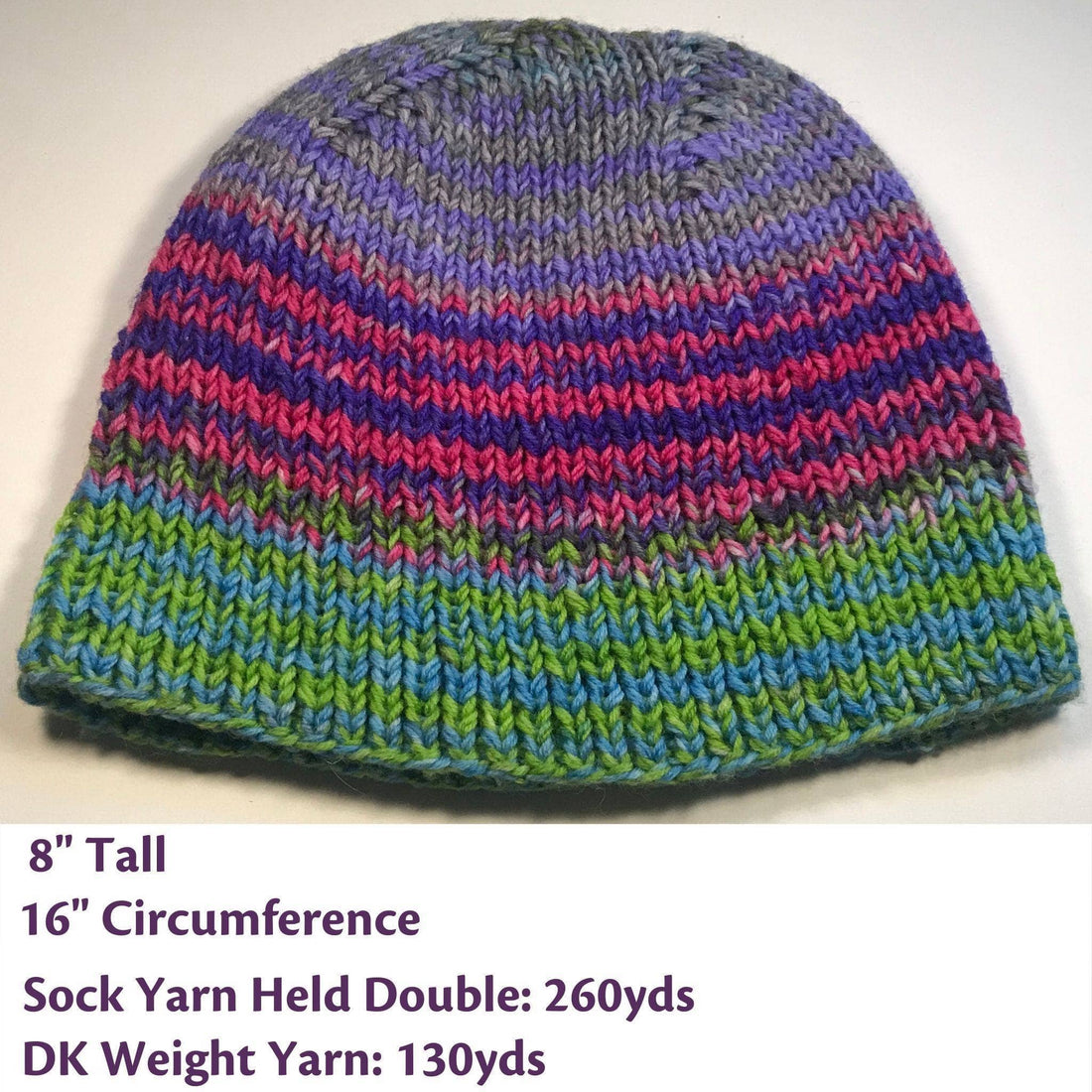 Boss Beanie Knit Pattern: Easy DIY Self-Striping Hat Tutorial