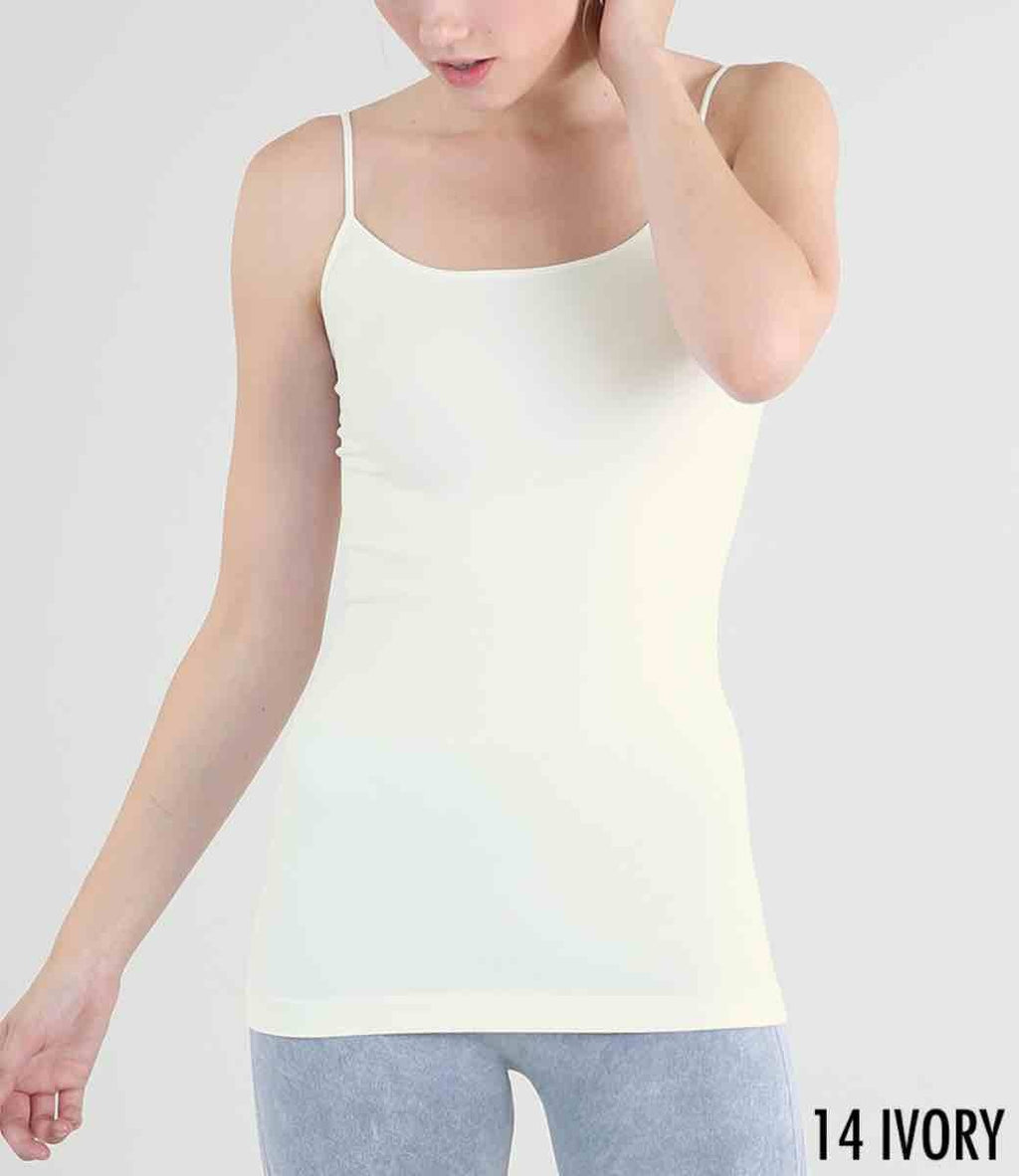 Signature Long Camisole in Multiple Colors