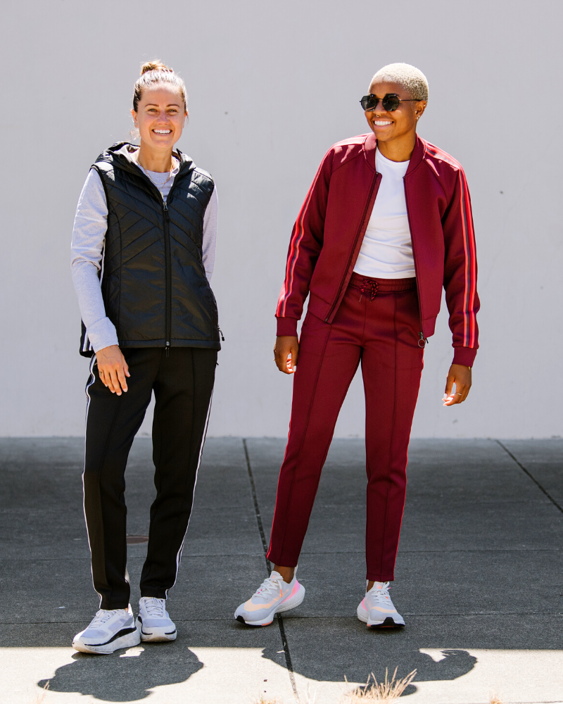 Powerstripe Women's Long Sleeve Track Jacket - Image 2