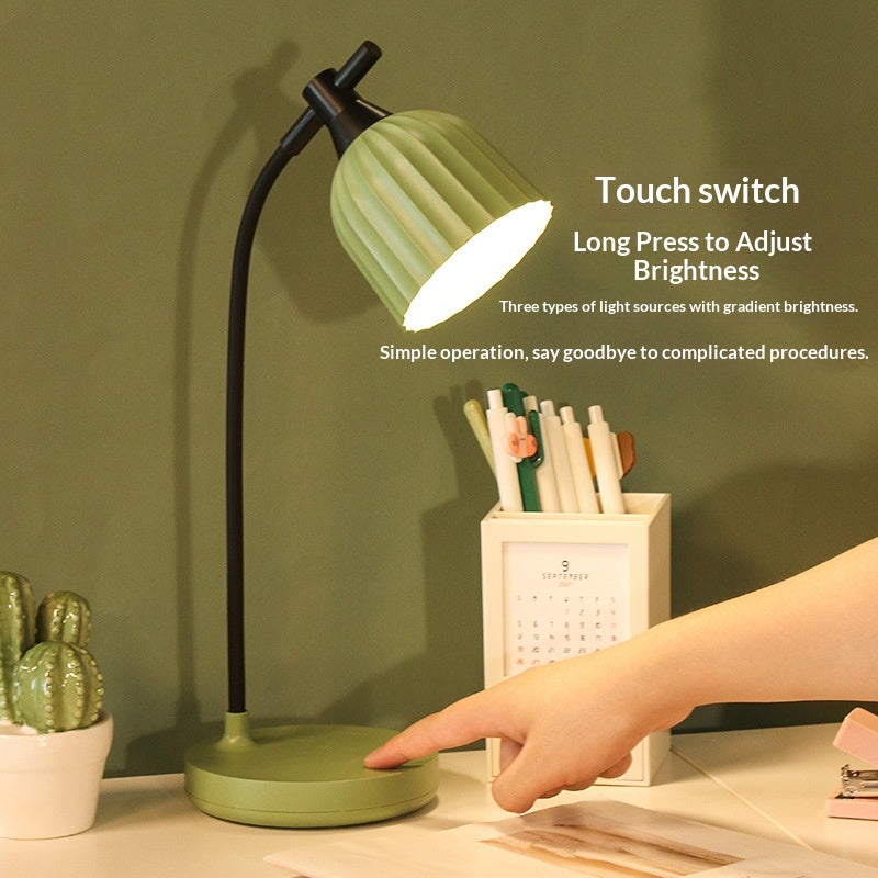 Dimmable Touch-Activated Rechargeable Folding LED Desk Lamp