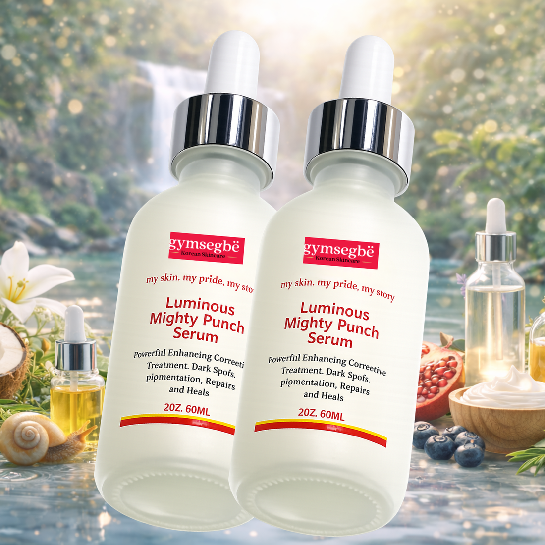 Luminous Mighty Punch Serum: Brightening & Corrective Face Treatment