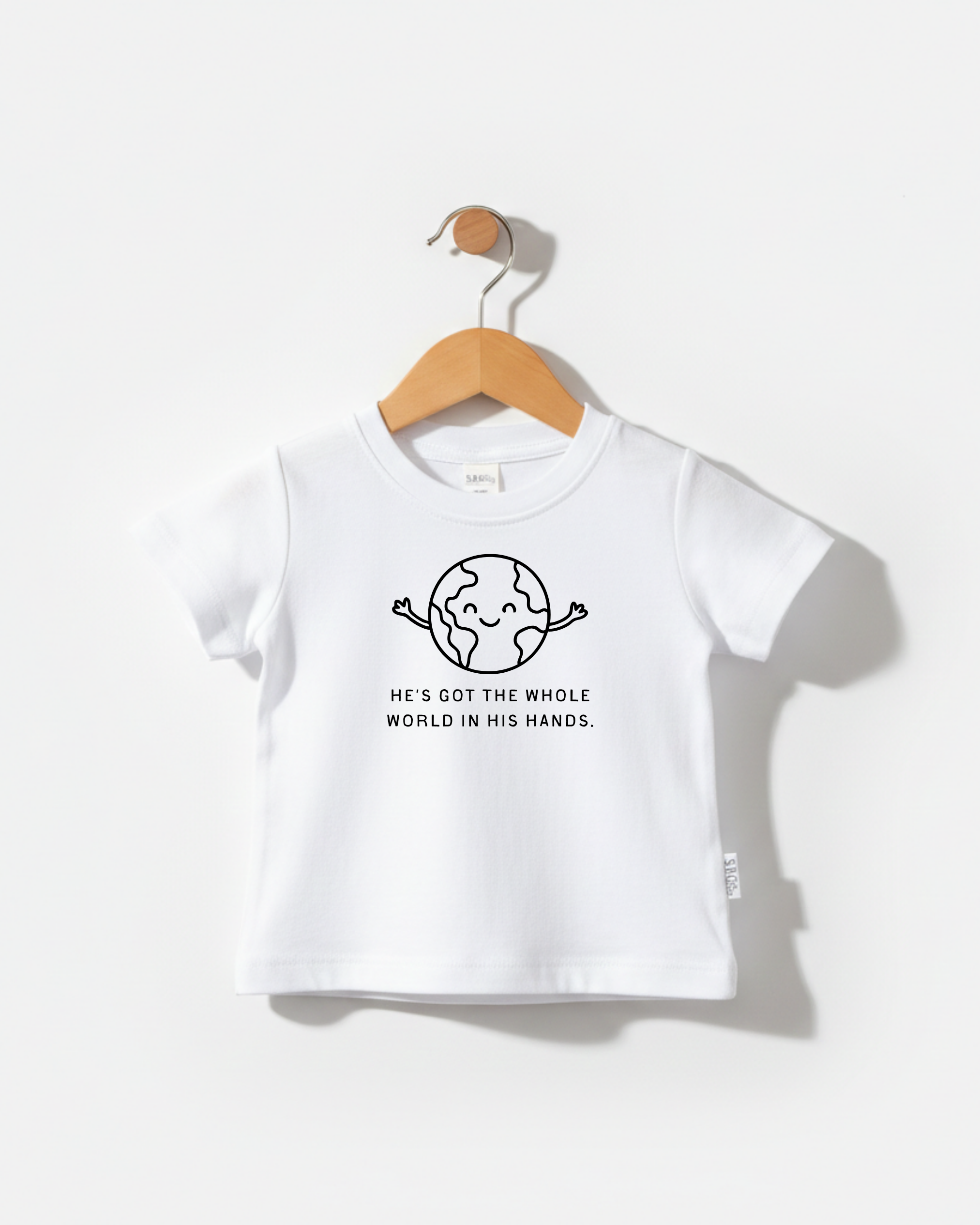 He's Got the Whole World In His Hands Baby & Toddler Graphic Tee