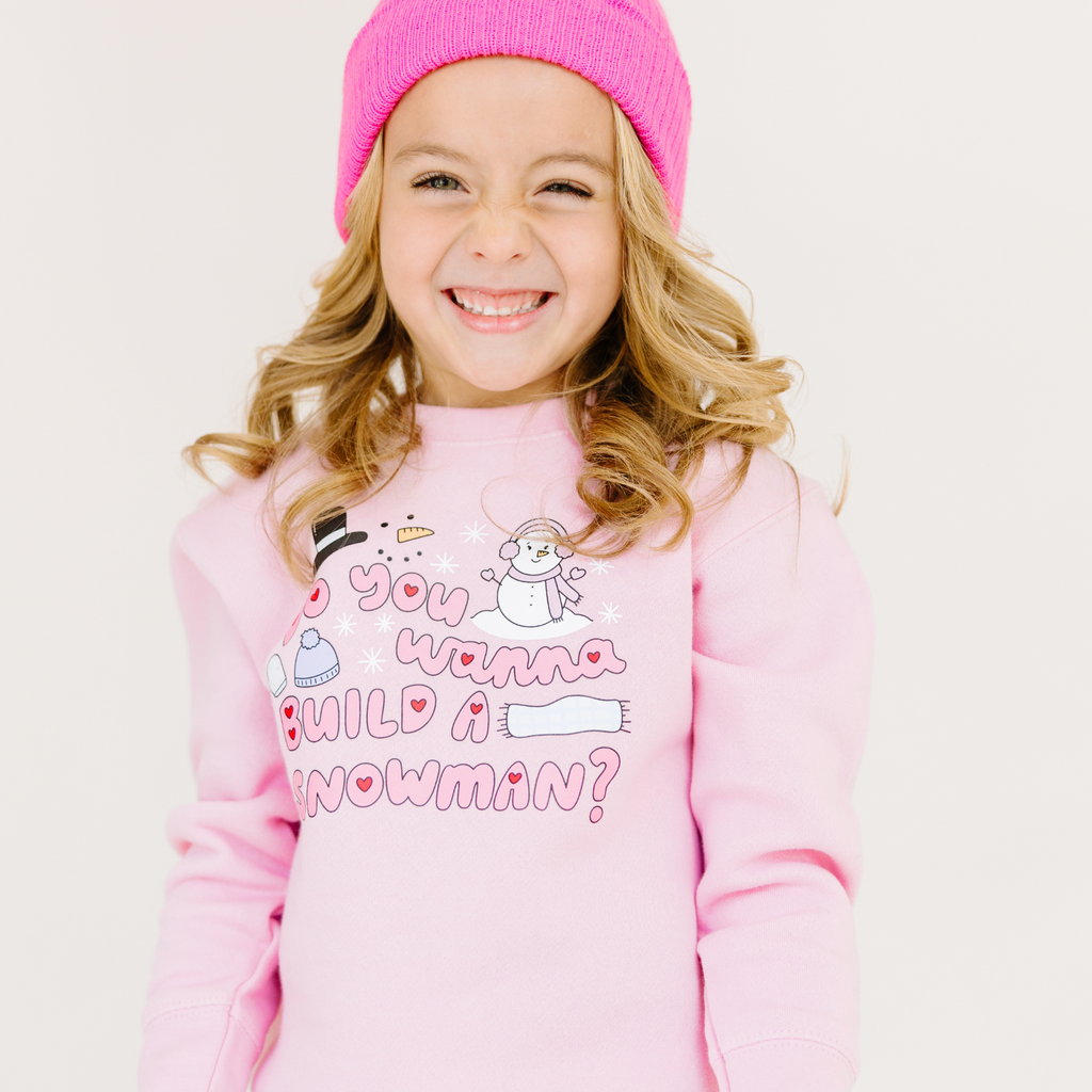 Do you wanna build a snowman sweater