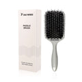 Grey Eagle Fortress Professional Boar Bristle Paddle Brush with nylon pins