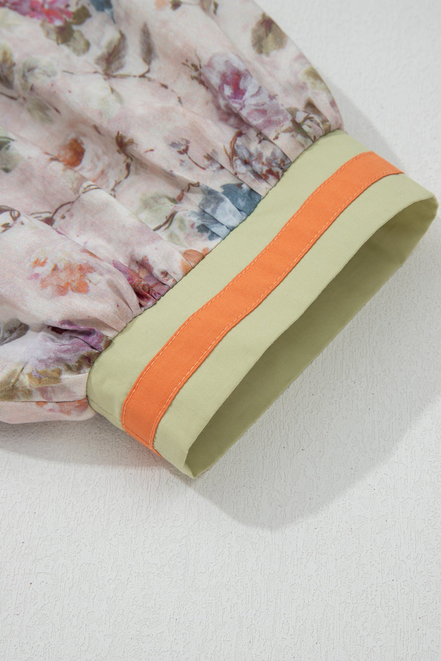 Andi Striped Detail Babydoll PLUS Blouse