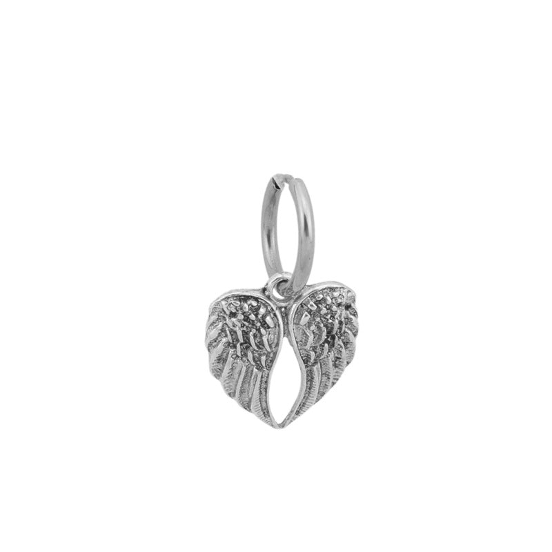 European And American-style Jewelry Angel Wing Earrings