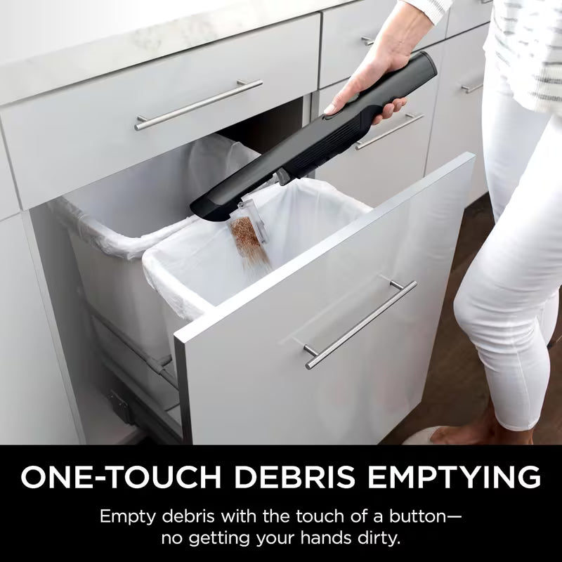 Cordless Handheld Vacuum with Charging Dock and Detachable Dust Cup