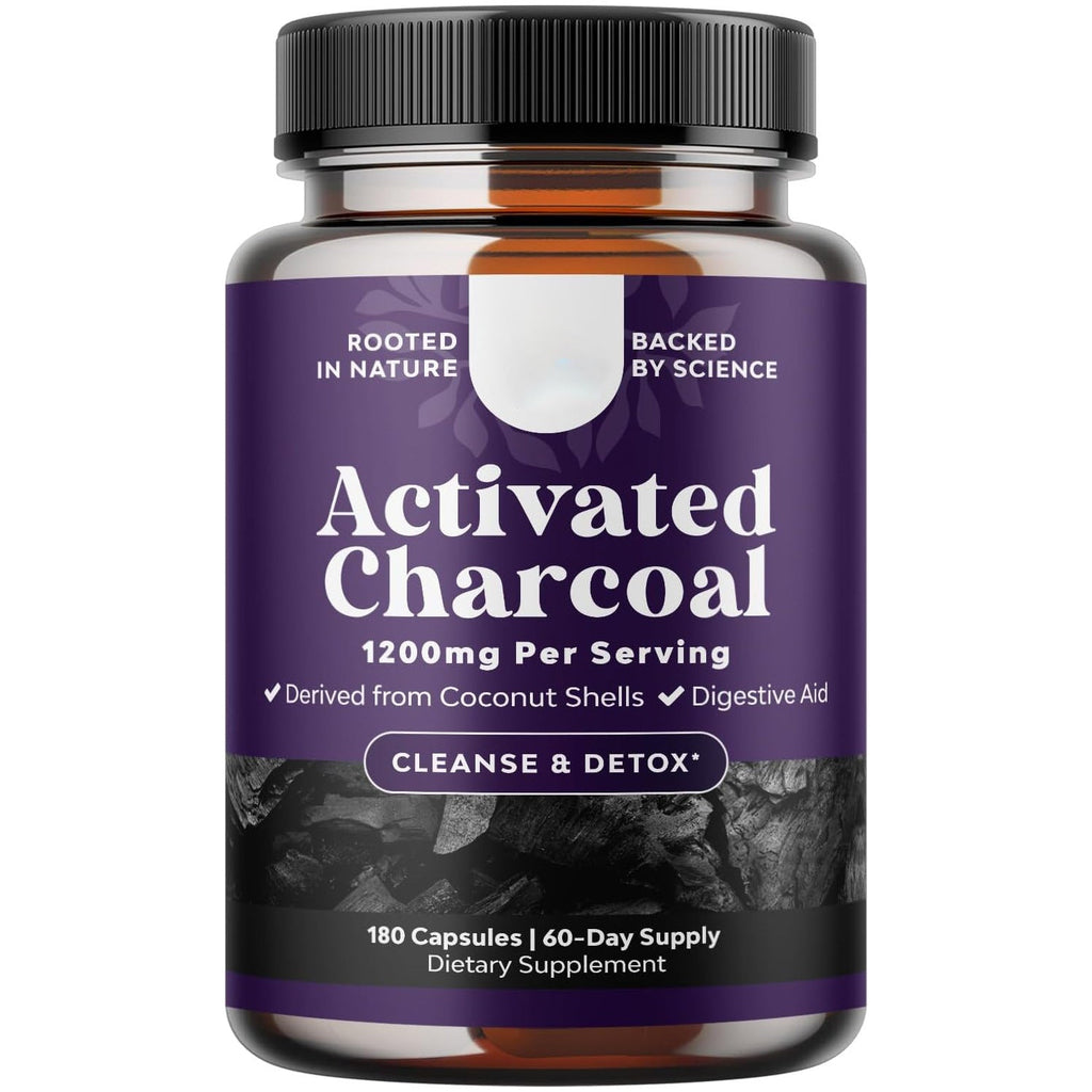 Hair Activated Carbon Intestinal Support Capsule