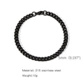 A Stylish Versatile Round-brushed Minimalist Bracelet