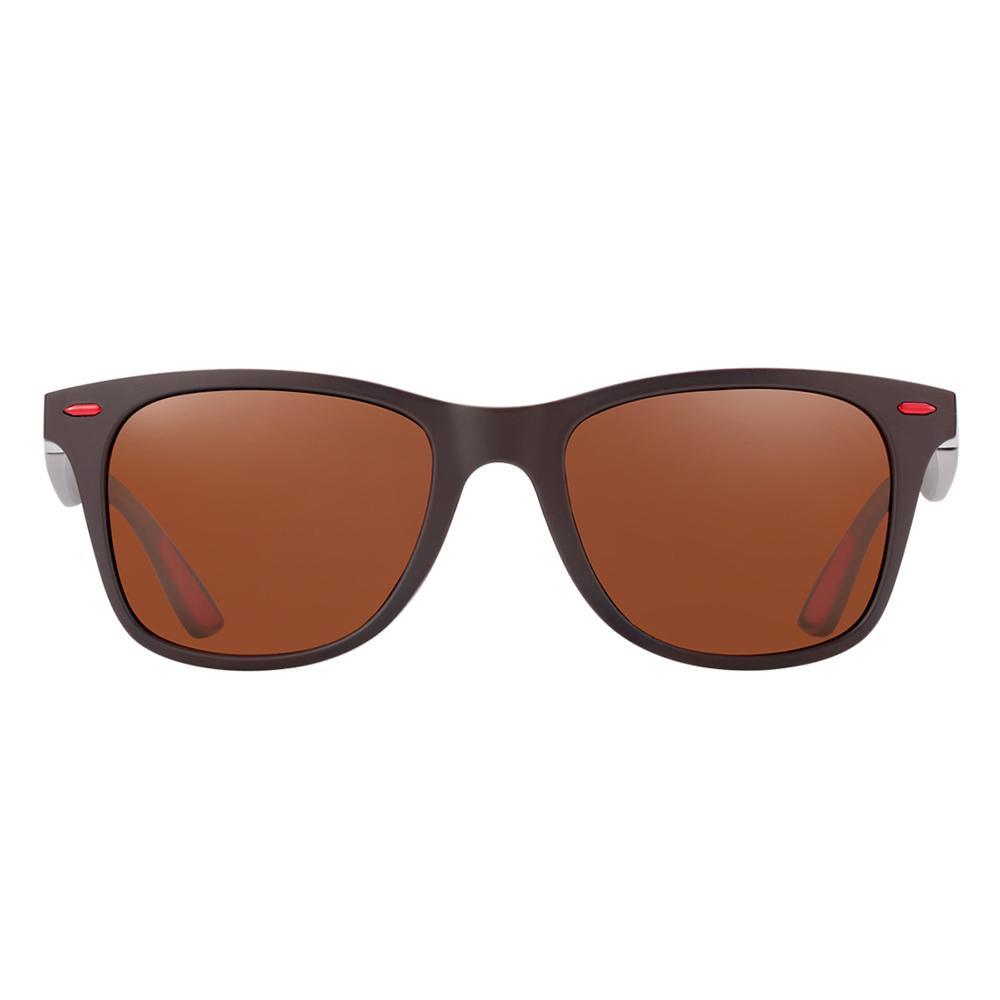 Polarized Square Sunglasses UV400 Minimalist Retro Goggles