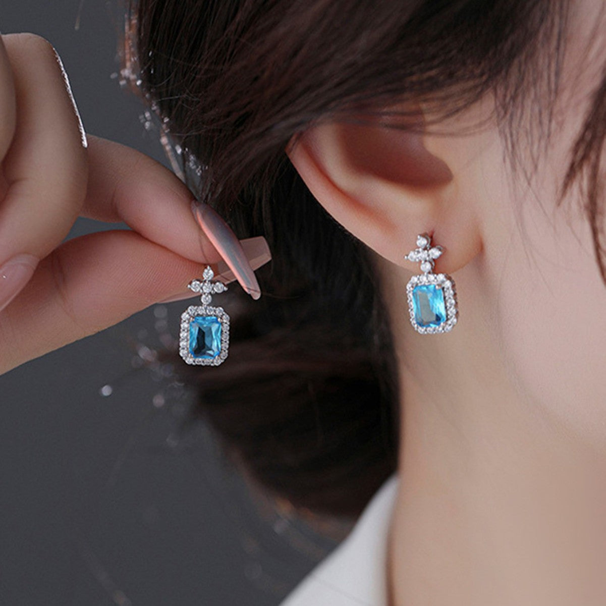 Elegant Chic French-Style High-End Earrings For Women