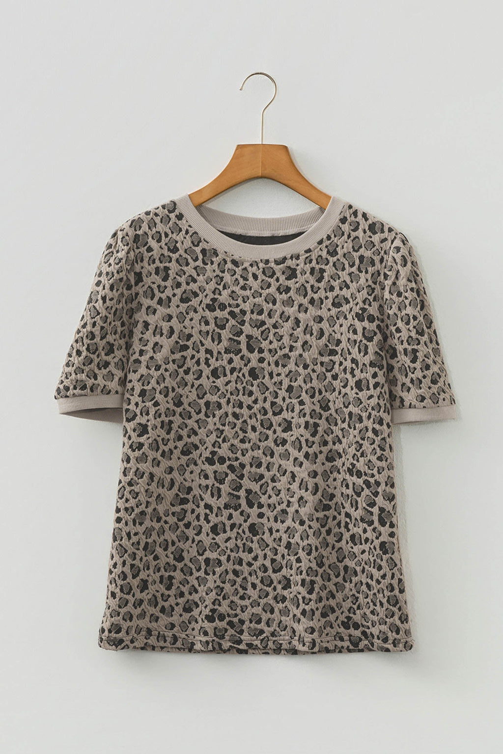 Zoya Print Short Sleeve Top Casual Printed Blouse