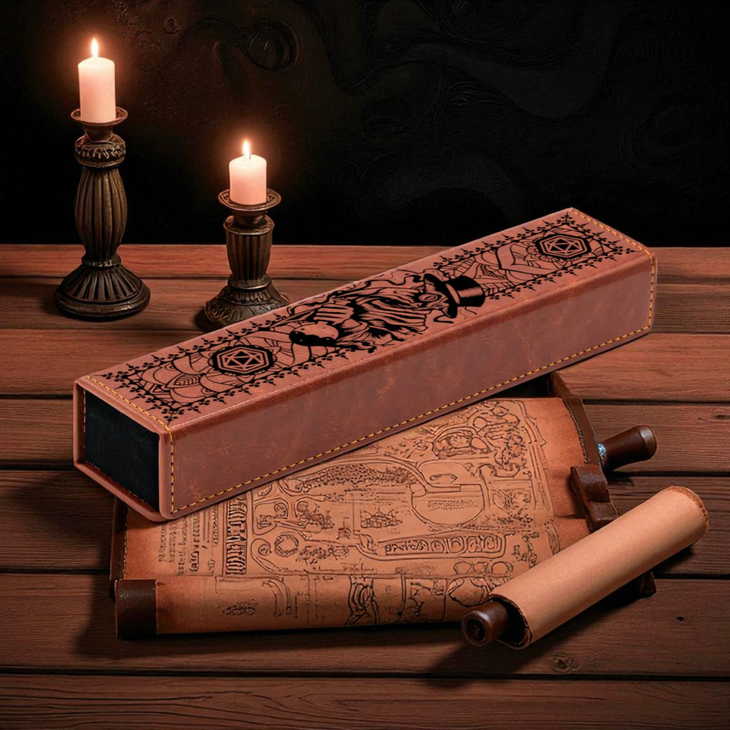 Alchemist Faux Leather Dice Vault