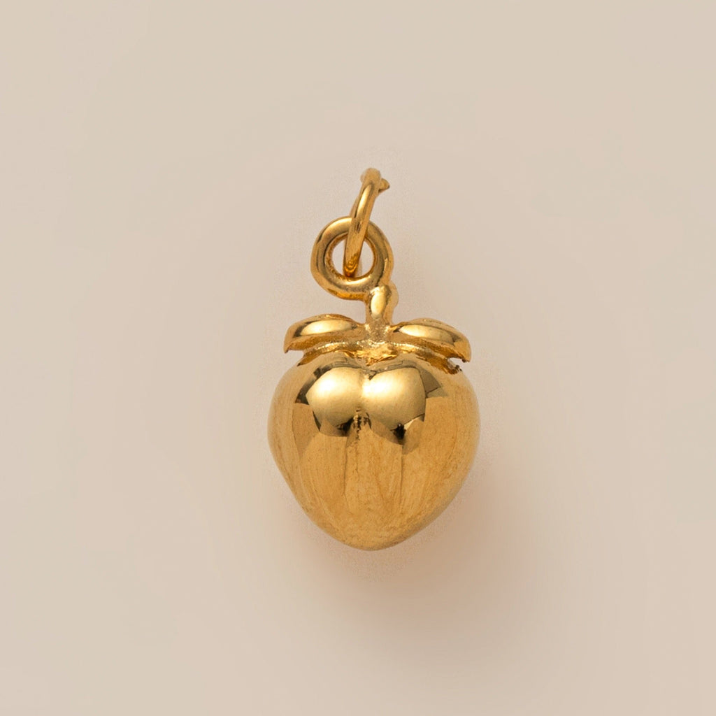 18K Gold Vacuum Plated Small Pendant Necklace