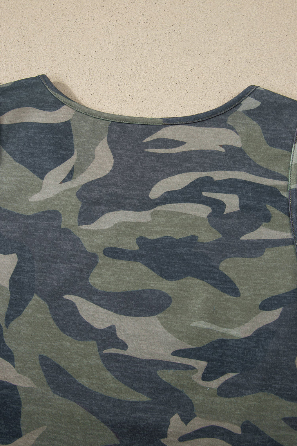 Tallulah Camouflage Print Slim Tank Top