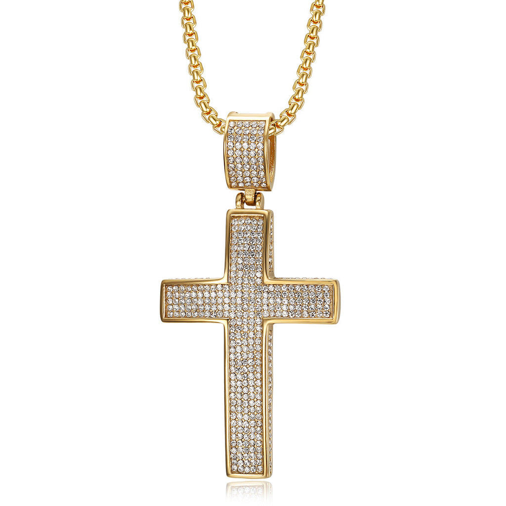 Euro-American Cross-Border Hip-Hop Jewelry Pendant Necklace