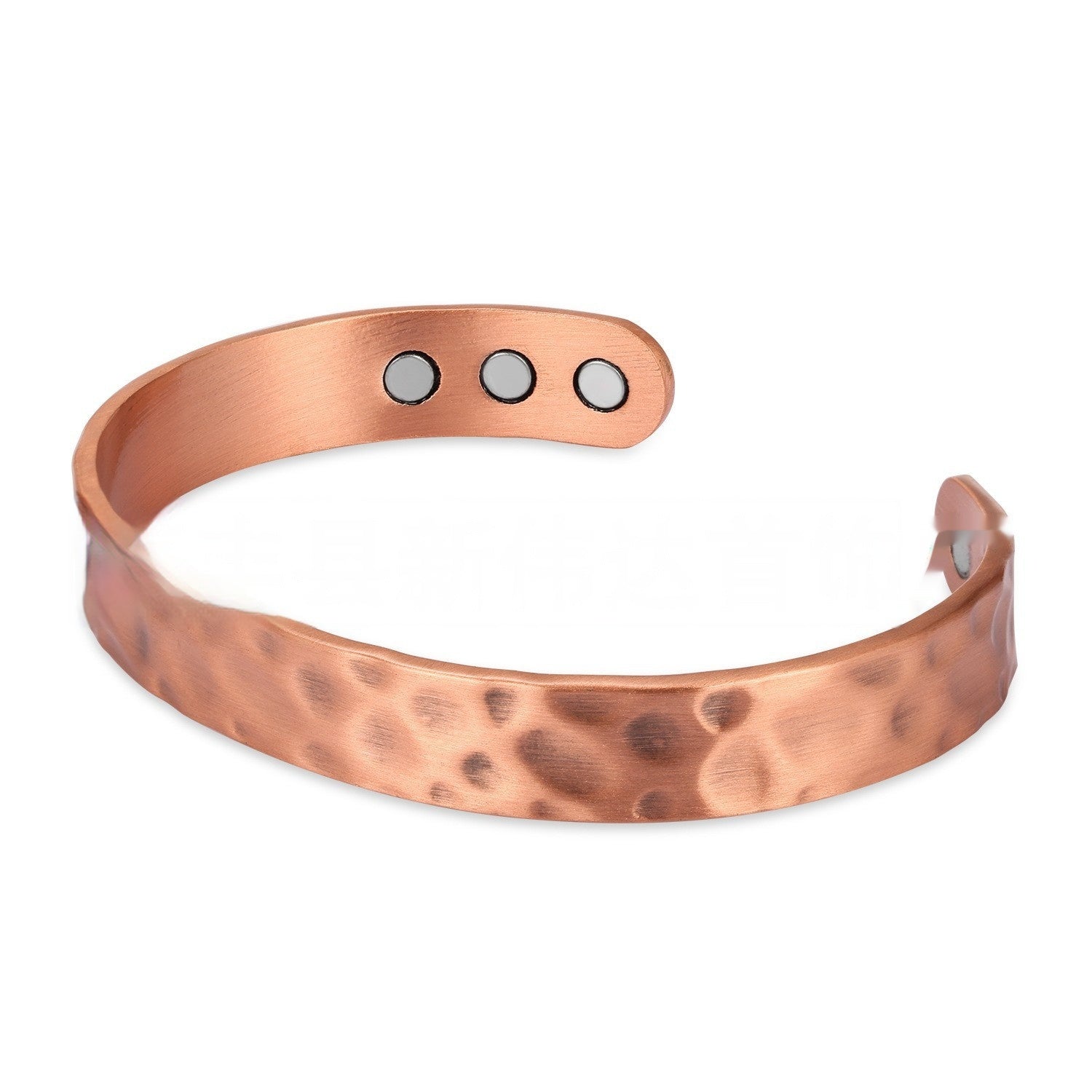 Pure Copper Vintage Jade Red Copper Magnet Bracelet