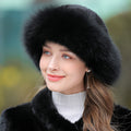 Women’s Winter Faux Fur Bucket Hat Warm Cold Weather Accessory - Image 2