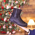 Women's Waterproof Winter Snow Boots with Plush Lining Side Zip - Image 4
