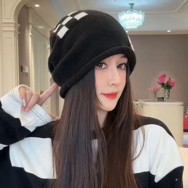 Women's Wool Knitted Winter Hat Soft Knit Beanie Cap - Image 11