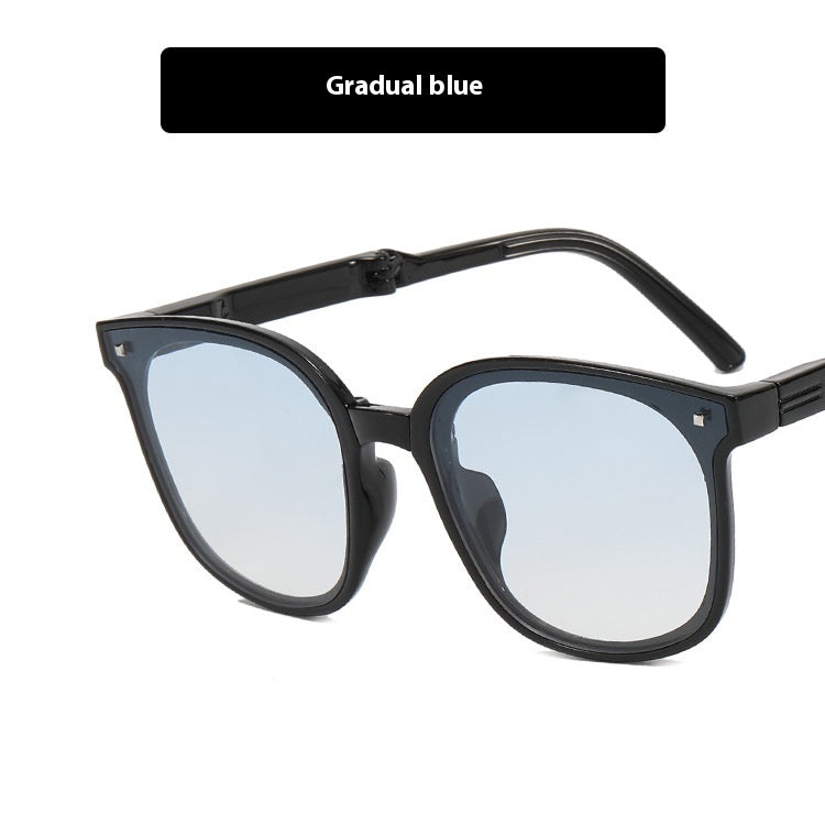 Foldable Sunglasses with Case Lightweight Portable Travel Eyewear