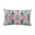 Dora Abstract Print Lumbar Throw Pillow